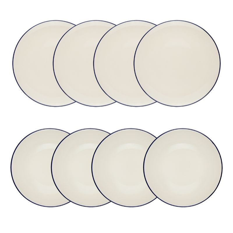 Riacho - 8 pecas Pratos Riacho - 8 pecas Pratos